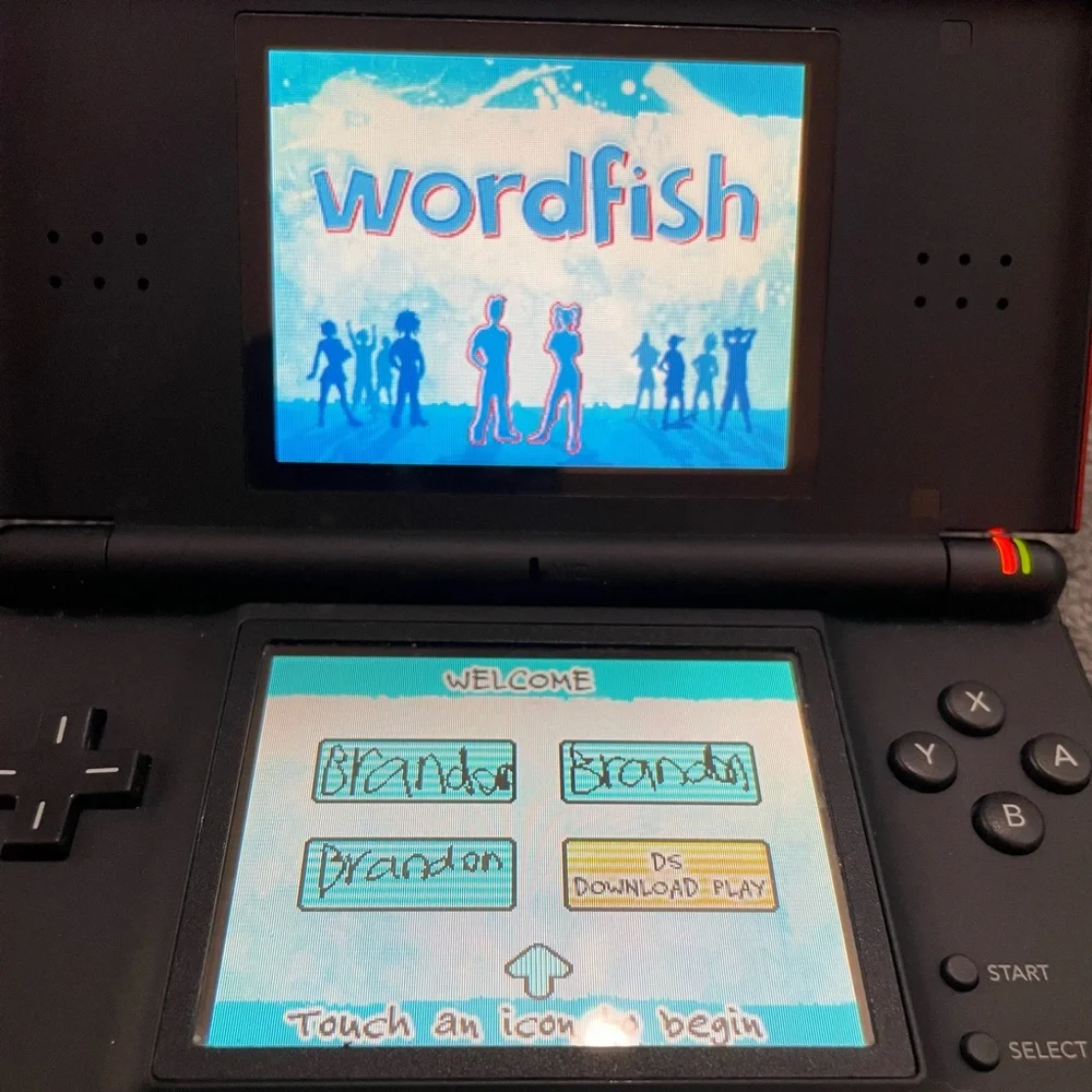 Nintendo DS Lite- excellent condition - comes with 13 games +